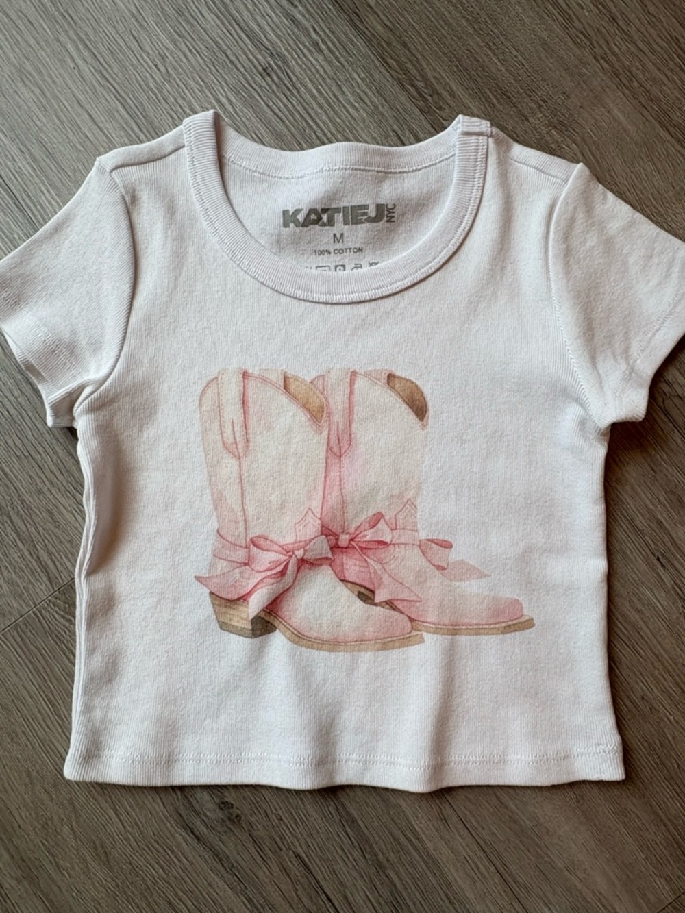 Katie J NYC Girls Short Sleeve Tees Lot, Size Medium Tween - Picture 7 of 8